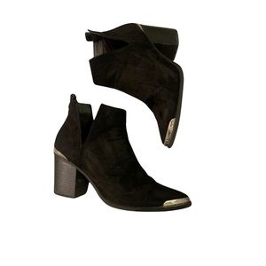 Black Western Ankle Boots
